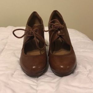 Clark’s 3 inch leather heels